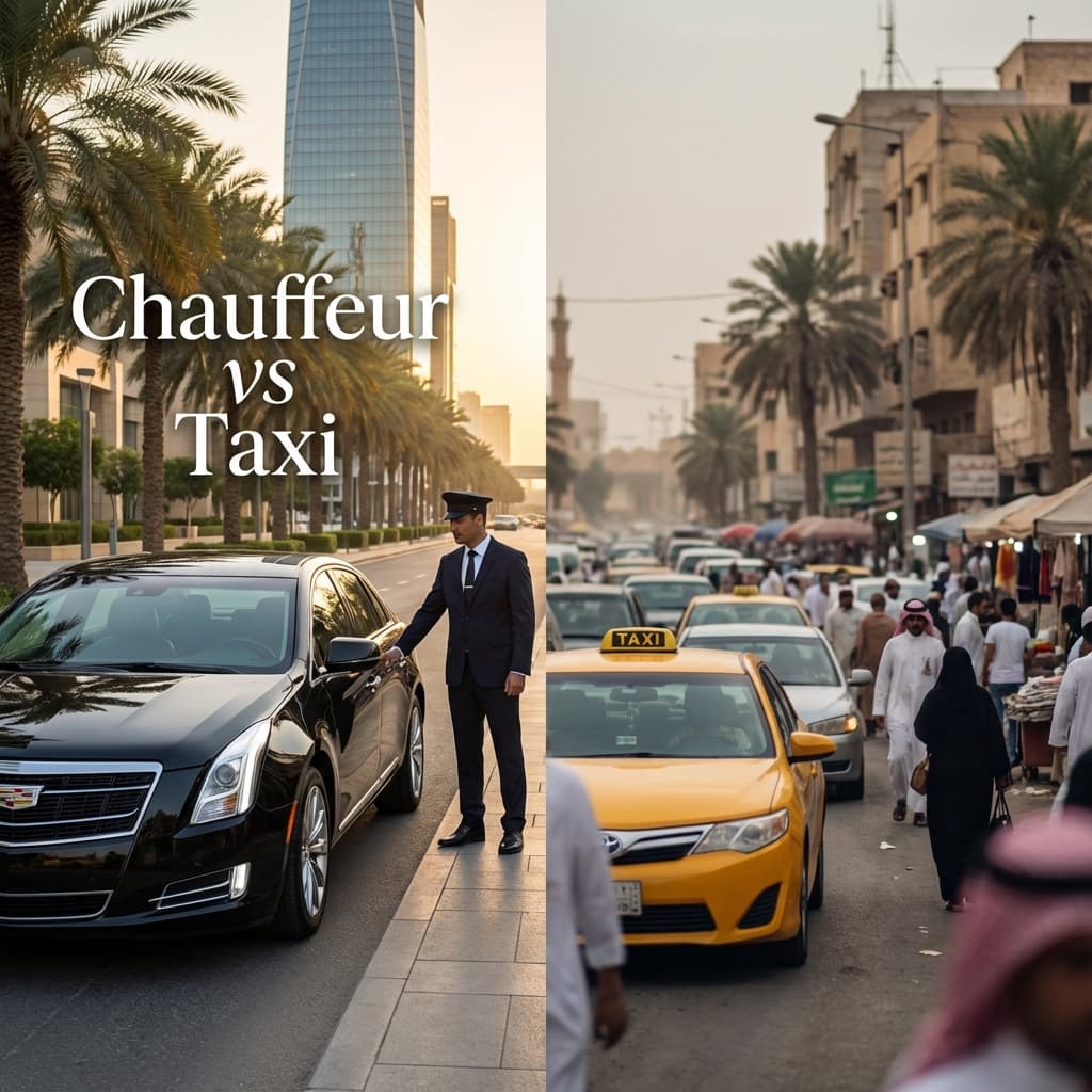 Hourly Chauffeur vs Taxi in Saudi Arabia (2026): Which is Better for Pilgrims?