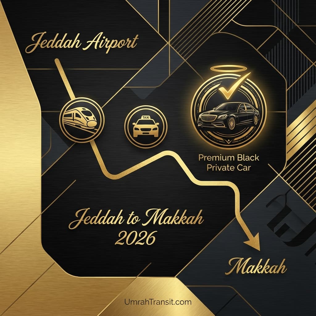 Jeddah Airport to Makkah: Complete 2026 Transport Guide (Taxi vs. Train vs. Private)