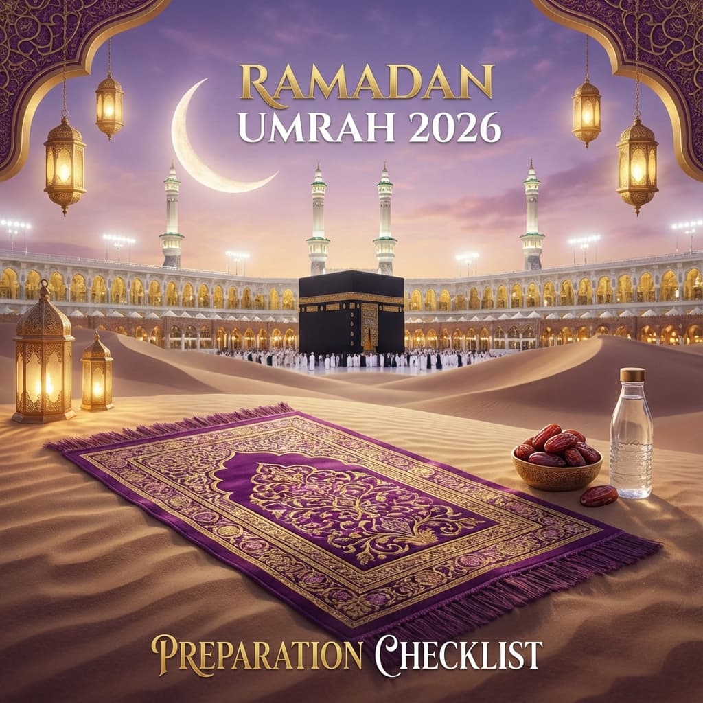 Ramadan Umrah 2026 Preparation Checklist: 10 Tips for a Smooth & Spiritual Journey
