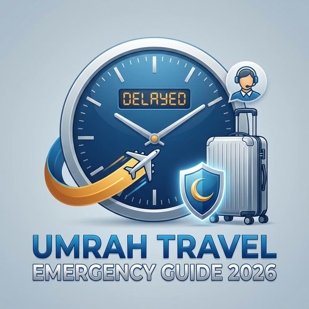 Umrah Travel Emergency Guide 2026: Handling Flight Delays, Cancellations & More
