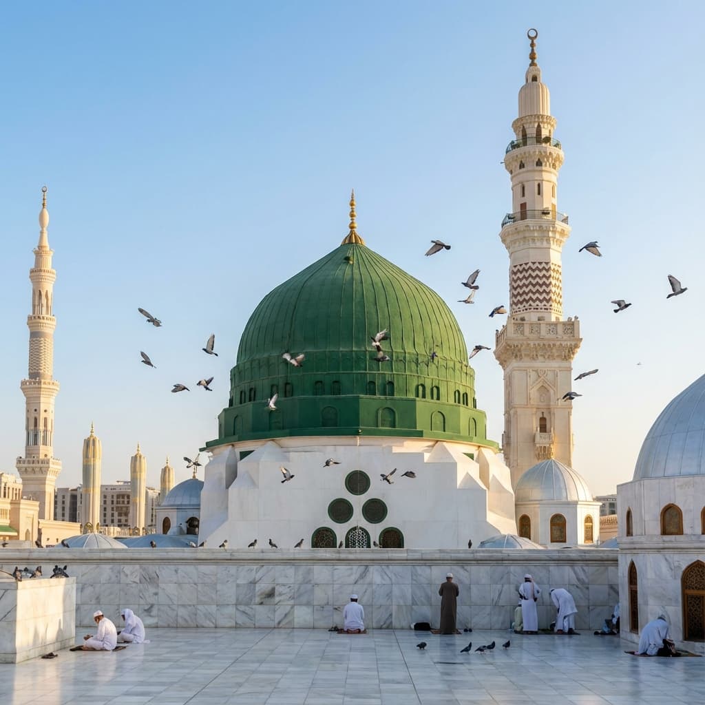 Masjid An Nabawi in Madinah