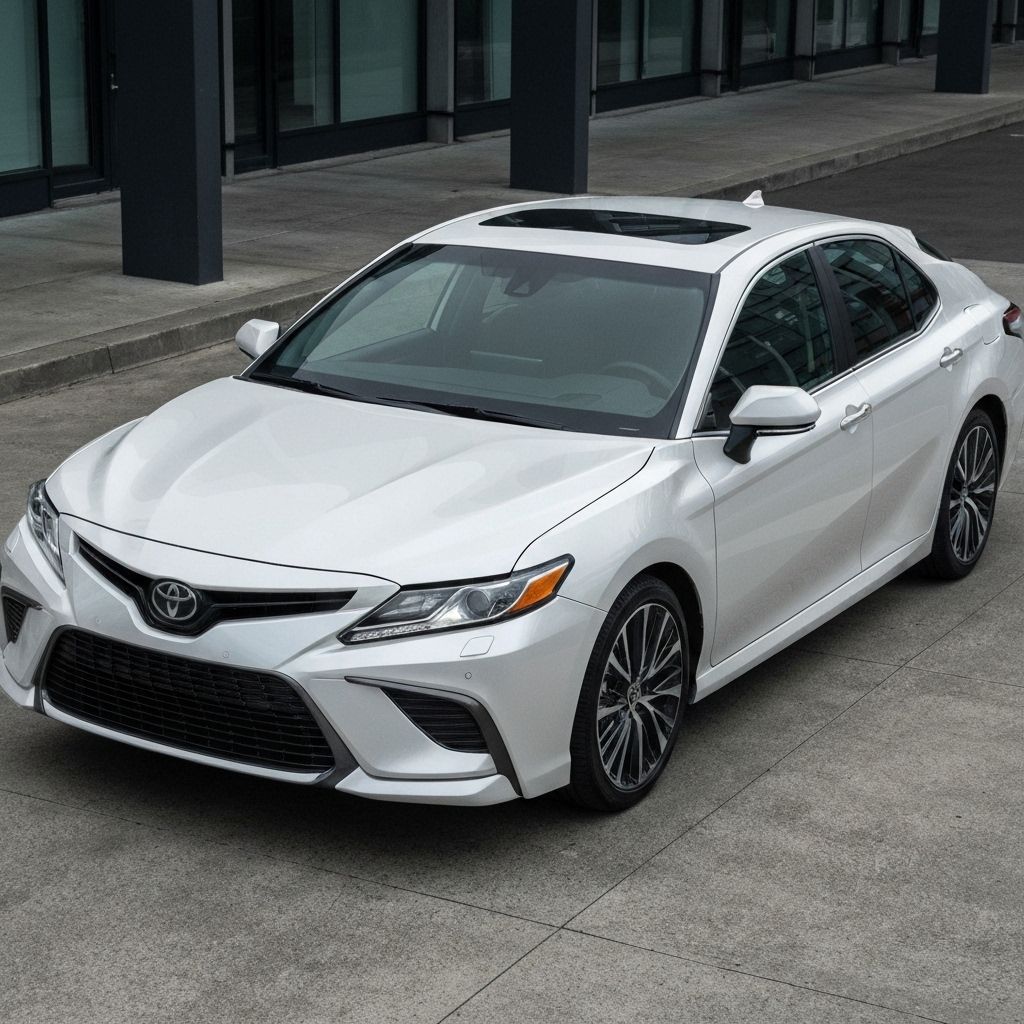Toyota Camry 2025 - Premium Sedan for Umrah transport in Saudi Arabia