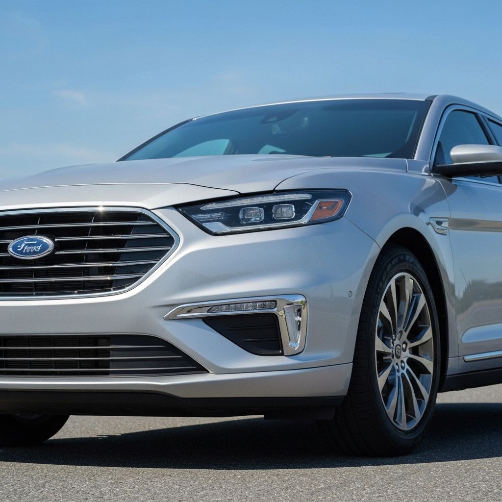 Ford Taurus 2025 - Premium Sedan for Umrah transport in Saudi Arabia