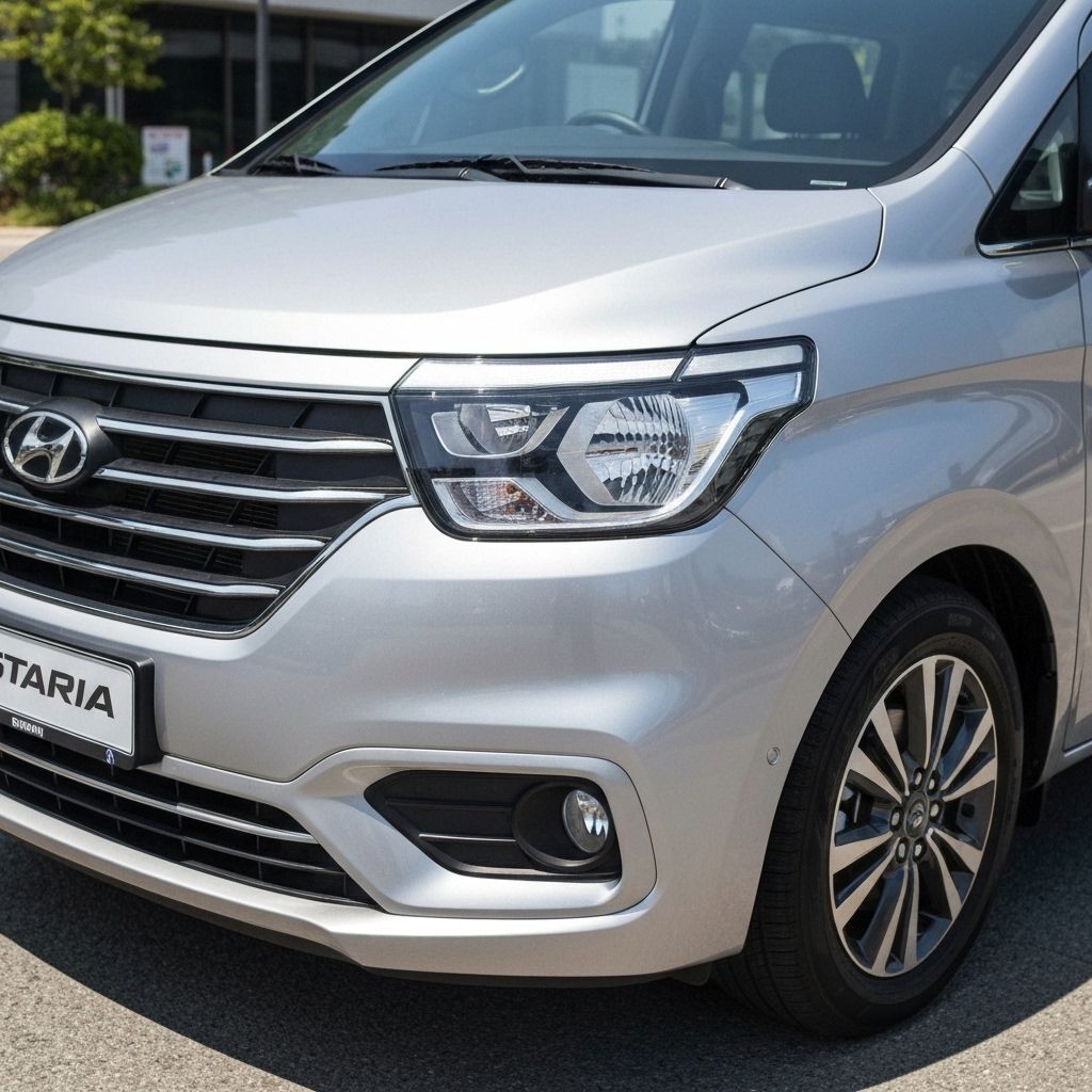 Hyundai Staria - Premium Van for Umrah transport in Saudi Arabia